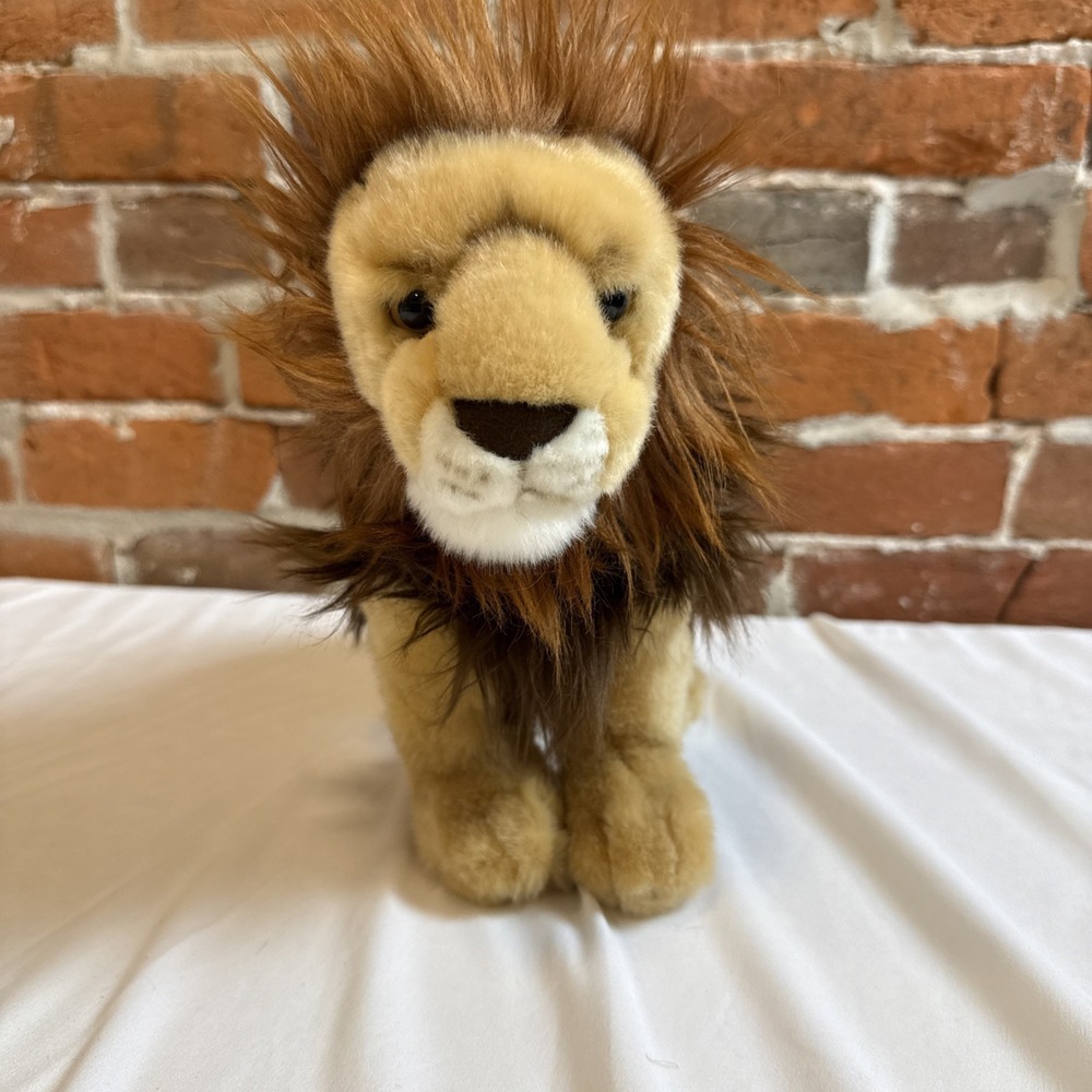 Adventure Planet Plush Animal‎ - LION (9 inch tall) - Stuffed Animal Toy